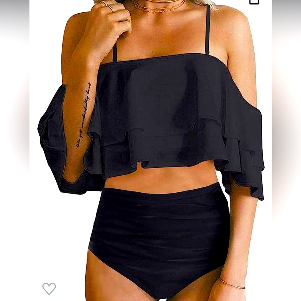 NWT! Off Shoulder Bikini Set